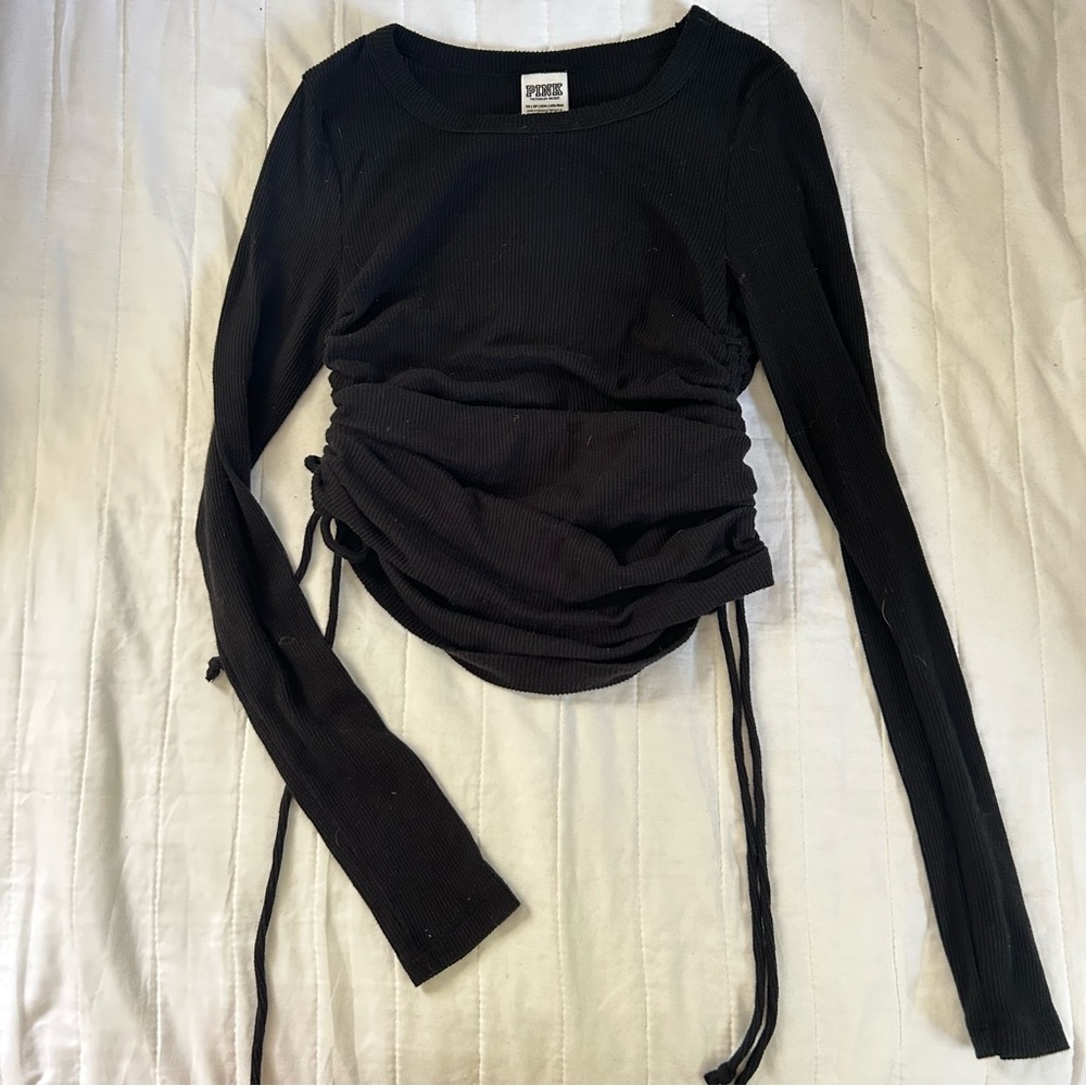 Black Adjustable shirt from PINK/Victoria Secret